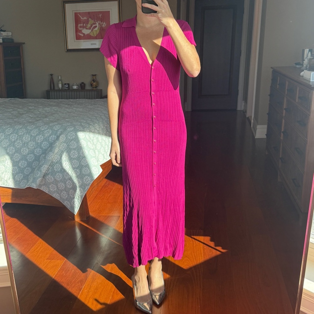 Rag & Bone Fuchsia Dress